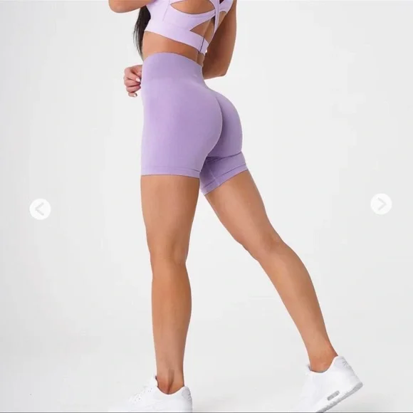 Nvgtn lilac pro shorts - Picture 4 of 6